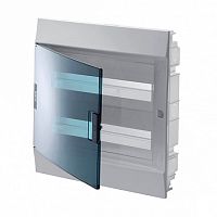 Распределительный шкаф Mistral41 36 мод., IP41, встраиваемый, термопласт, зеленая дверь |  код. 1SLM004100A1406 |  ABB